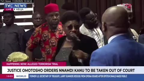 Lolo Nneka Chimezie Reacts After Namdi Kanu Tells Justice Omotosho 'You Don't Know Law'