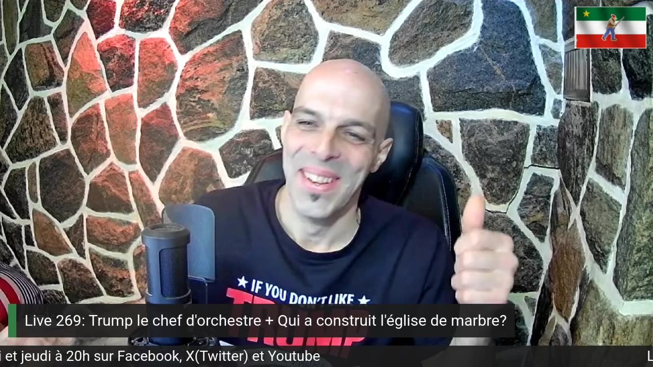 Live 269: Trump le chef d'orchestre + Qui a construit l'église de marbre?