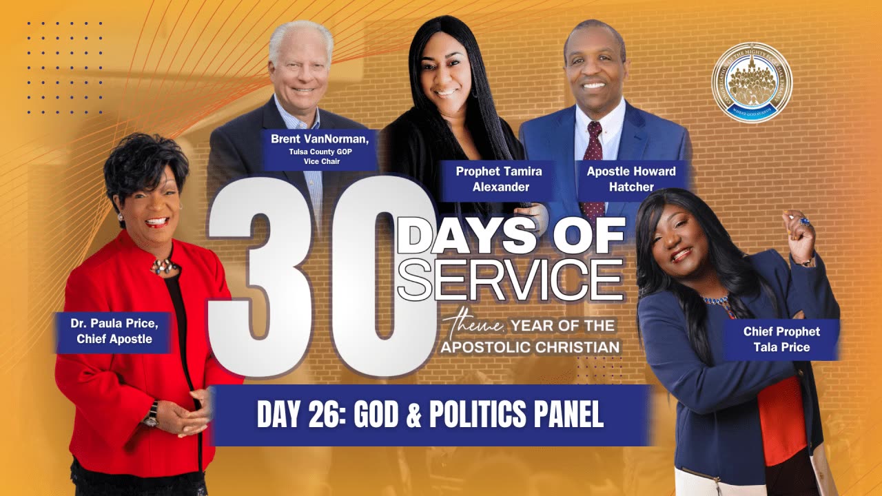 30 Days of Service: Year of the Apostolic Christian (God & Politics Panel)