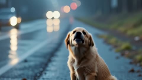 Alone and Barking: A Dog’s Silent Cry for Help 🐕💔📢 #shorts #dog #viral #dogshorts