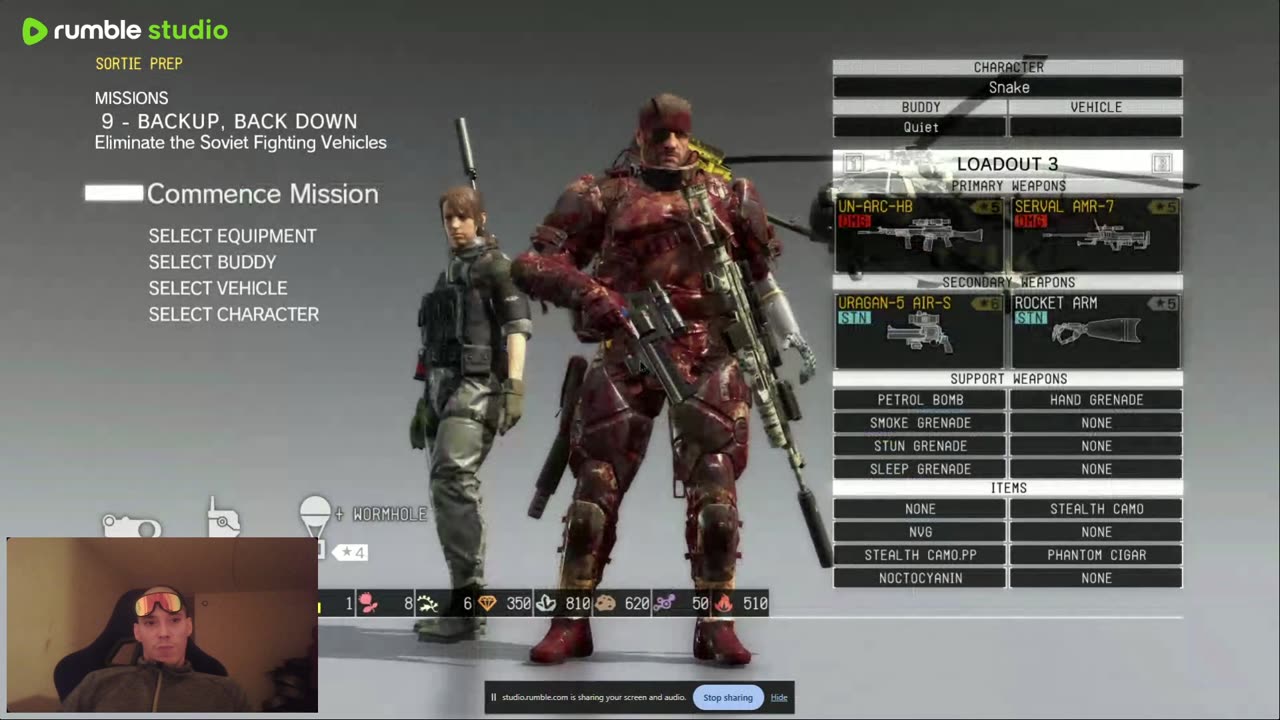 MGSV TPP Live Gameplay