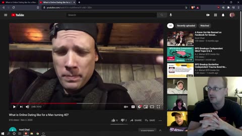 Incel Chad response video on Online Dating at 40 years old.