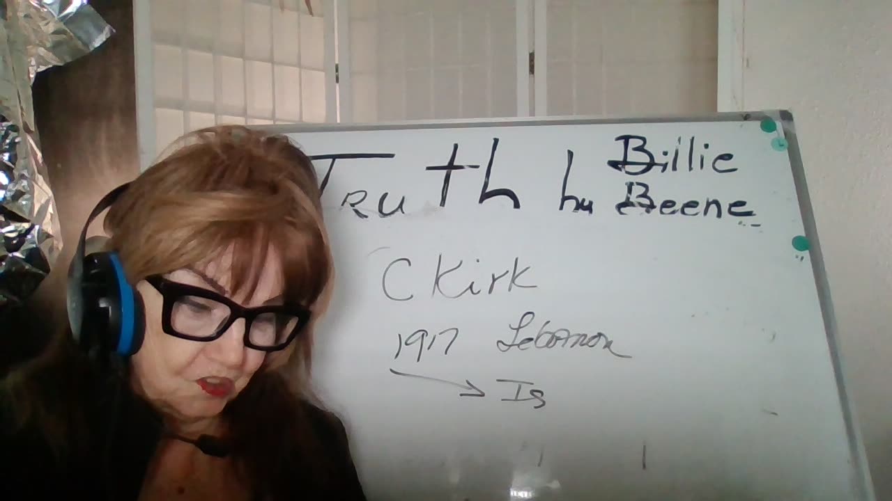 91725-11A TRUTH BY BILLIE BEENE "FLASH" TROPIC! PRES T-UK VISIT! C KIRK/GOD INTEL/FBI-CIA-MOSSAD!
