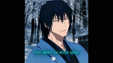 Toji met Gojo
