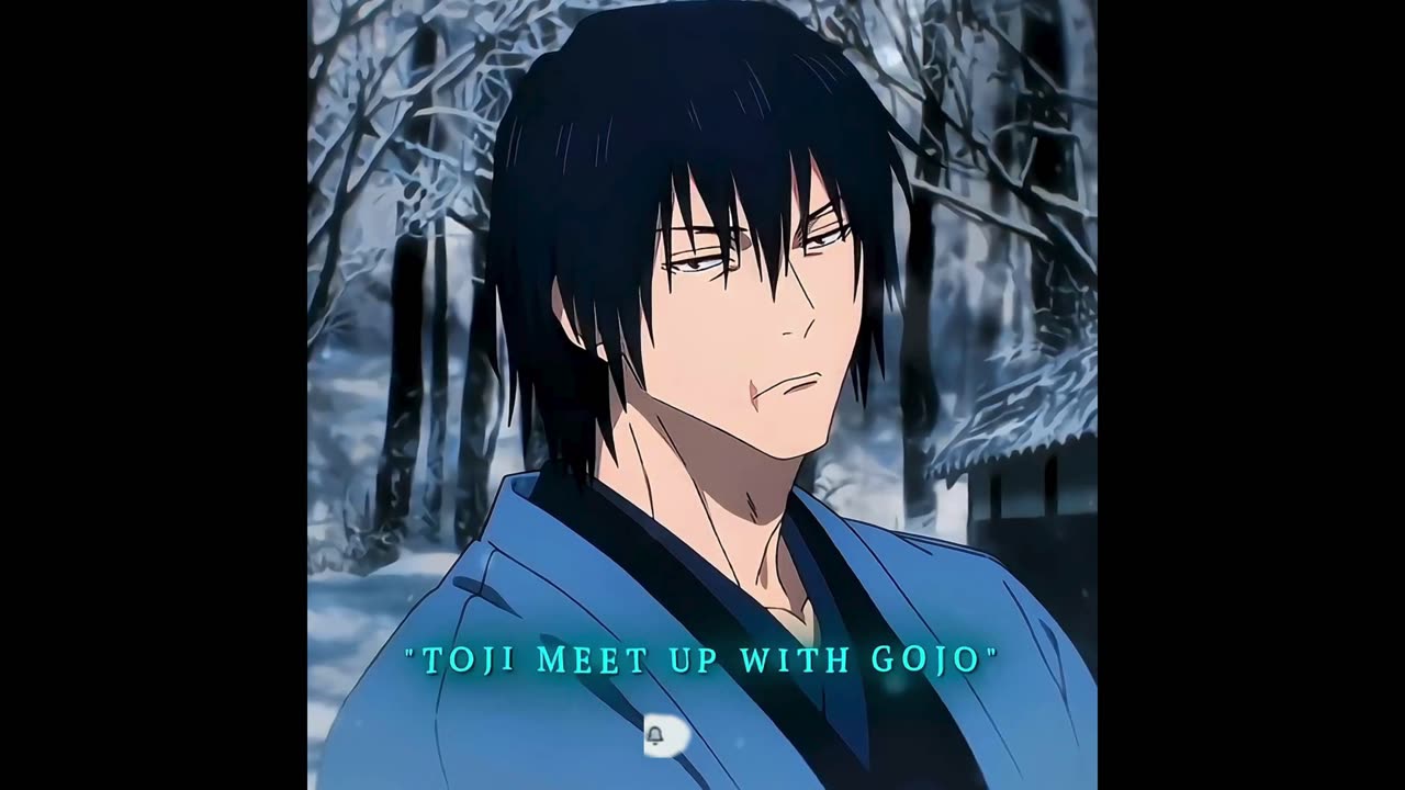 Toji met Gojo