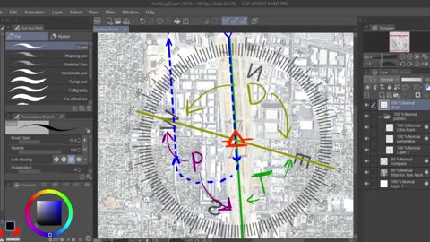 IFR Holding Pattern Entries CONFUSE ME!!