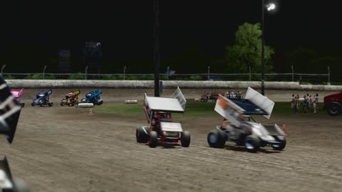 World of Outlaws Dirt Racing Race5