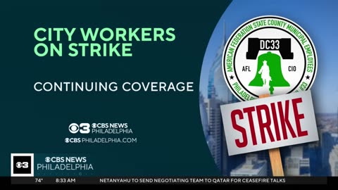 District Council 33 strike enters day 6 as trash continues to pile up in Philadelphia |sunmax966