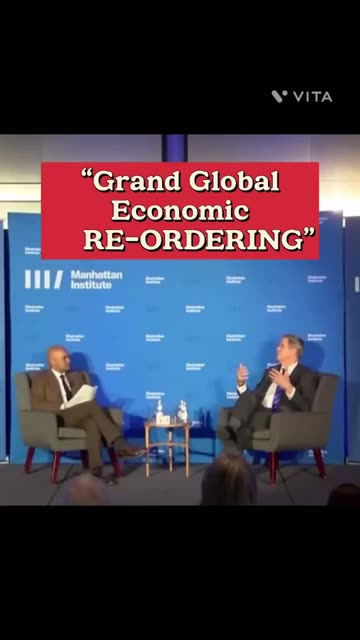 (June 2024) Scott Bessent hints at a New Global Economic Re-Ordering like Bretton Woods (Gold backed) system over the next 4 years.