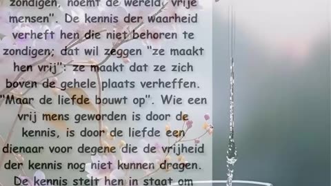 Wie de kennis der Waarheid bezit