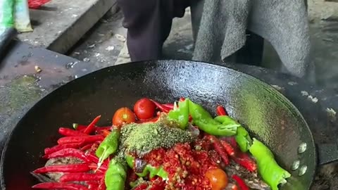 fried fish with awesome chili sauce