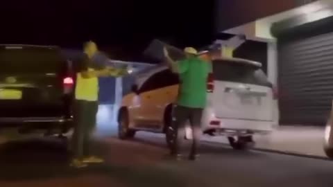 VIDEO: Dirigente del PRM con escopeta