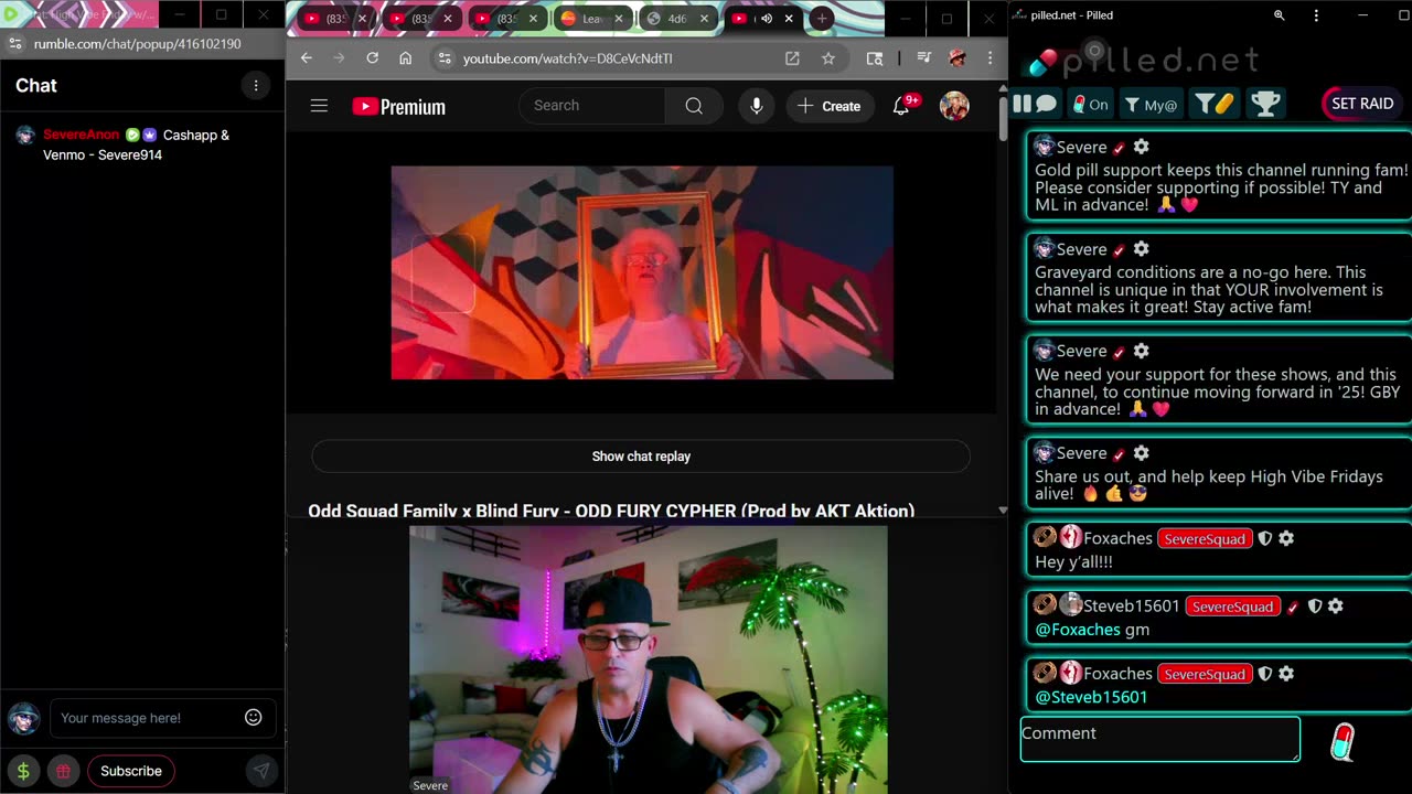 High Vibe Friday w/ The Severe Squad 🌴☀️🌴