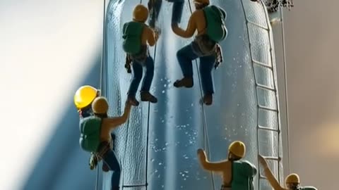 Miniature people Ai Video Generator @NanoVisionsAI