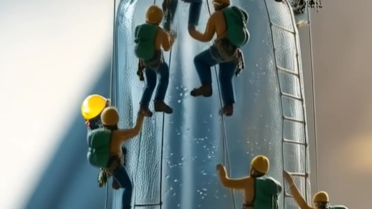 Miniature people Ai Video Generator @NanoVisionsAI