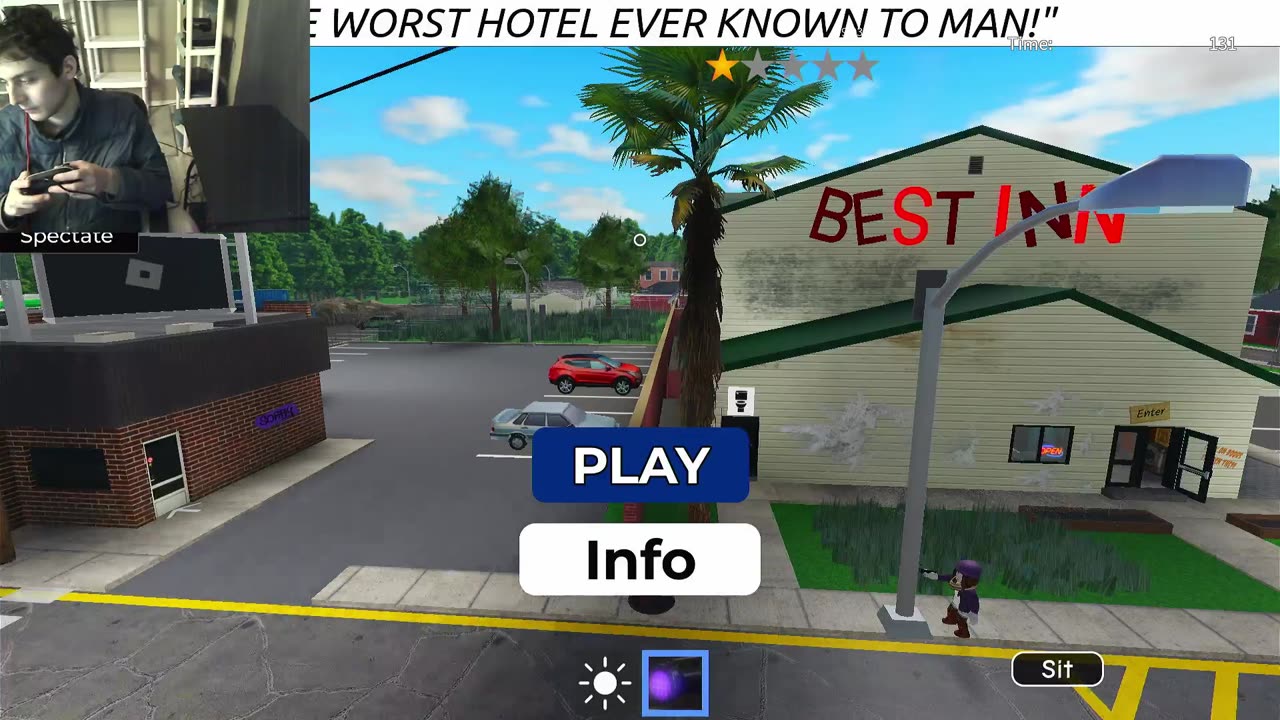 What Happens Revealed When A Gamer Attempts To Play The Roblox Stay At The Worst Hotel Game On Xbox