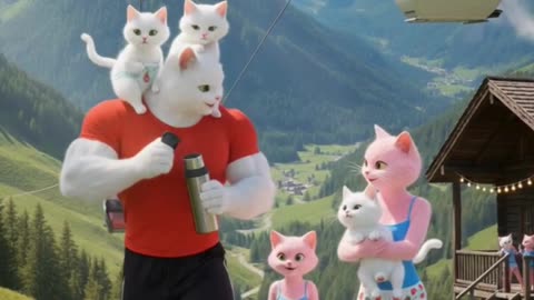 Cat‑tastic Alpine Adventure #FamilyFun