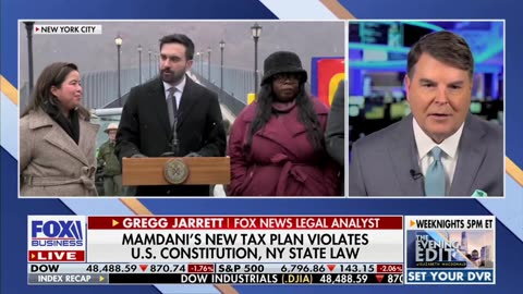 Gregg Jarrett Shares One Method Mamdani Will Use To Drive Businesses Out Of NYC