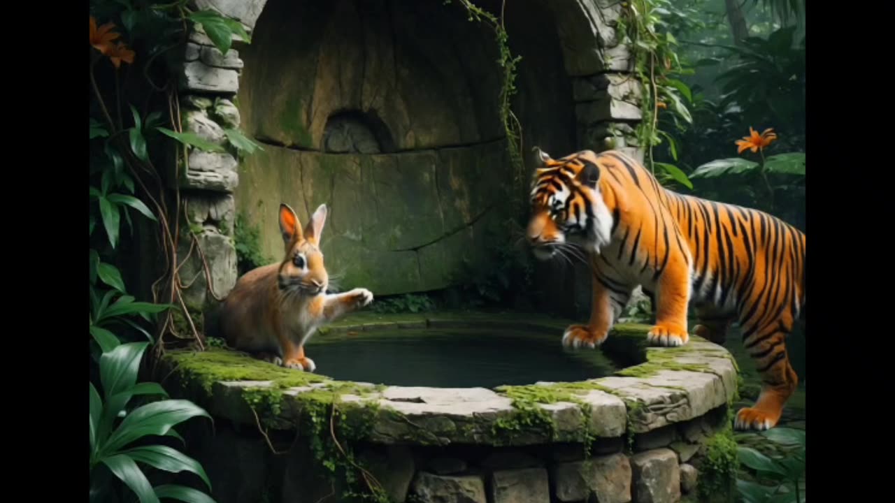 Cleaver rabbit and tiger moral story