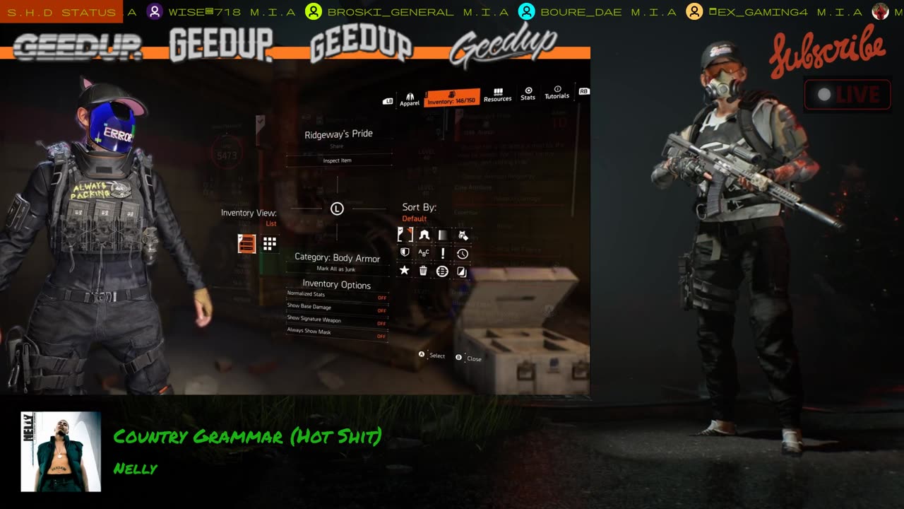 GameDay LivE! w/BiscuTMonkeY holds the no.1 Headband for Strategic gaming #BMh