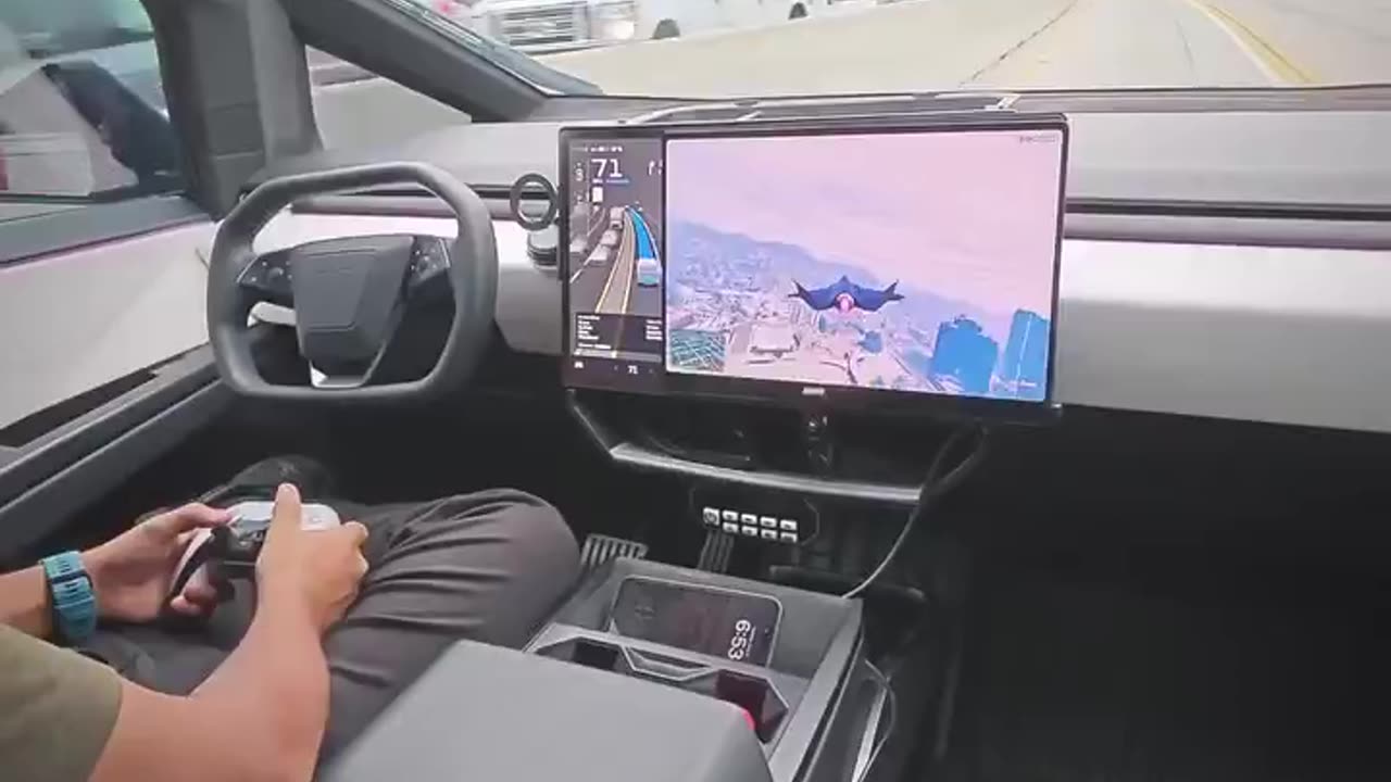 The future is bright now, men can now do two things at the same time as a woman.