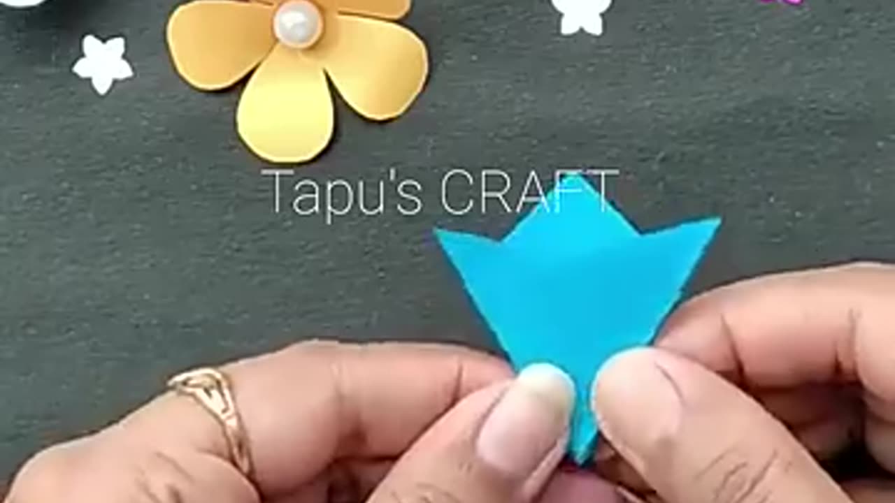 Easy and beautiful pepper flowers