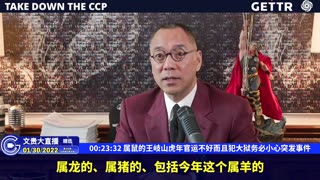 （二）属鼠的王岐山虎年官运不好而且犯大狱务必小心突发事件【2022年01月30日文貴直播精选】