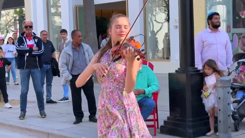 This Girl Turned the Street Into a Concert | Ob-La-Di, Ob-La-Da (The Beatles) | Karolina Protsenko