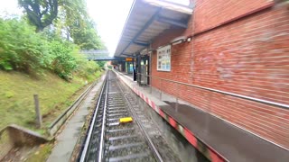 My friend almost fell off the Berlin U bahn