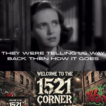 THEY WERE TELLING US LONG BEFORE COLOR TV