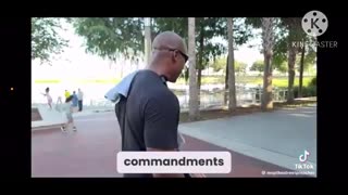 WEAK CHRISTIAN TRIES TO GAINSAY BUT CUTS HIMSELF!! #antichristian #plantationchristianity
