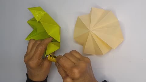 How to Make a Diamond Ornament with Paper | DIY Hanging Decoration Craft Tutorial