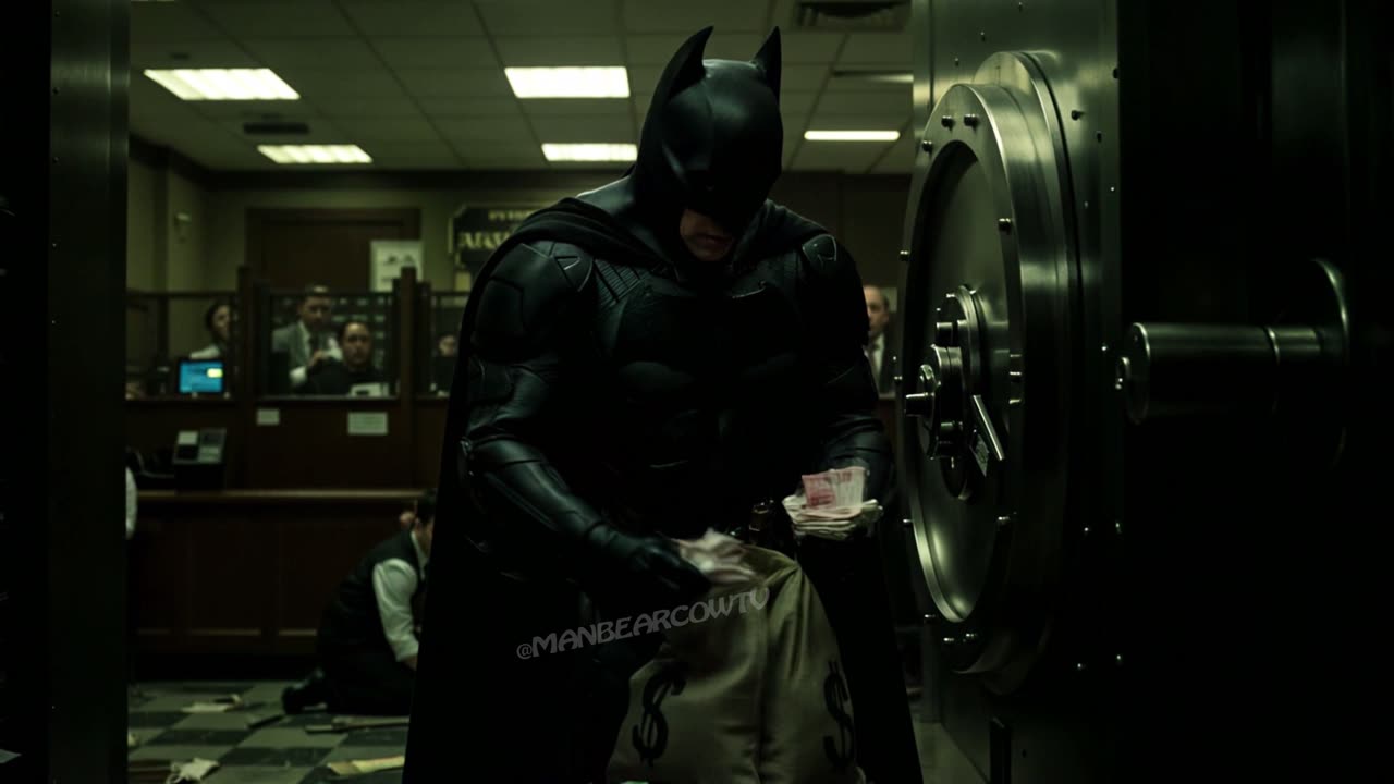 Bad Batman ROBS BANK | You Either Die a Hero or You Live Long Enough to Become The Villain Memes