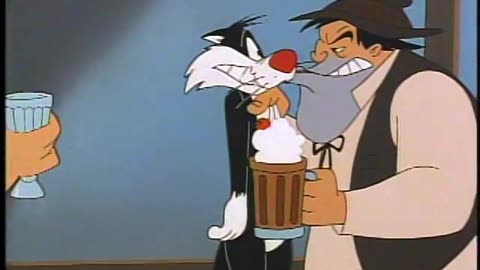 The Sylvester and Tweety Mysteries(1997, Laserdisc) Side 4- Silence of the Bulls