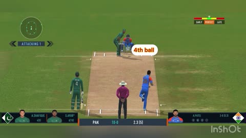 Cricket match India vs Pakistan real cricket game