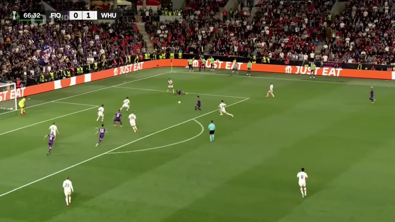 Finále Konferenční ligy 2023 - West Ham vs ACF Fiorentina