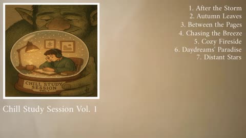 Lofi Chill Study Session Vol. 1 Relaxing Music for Focus, Study, Work & Relax