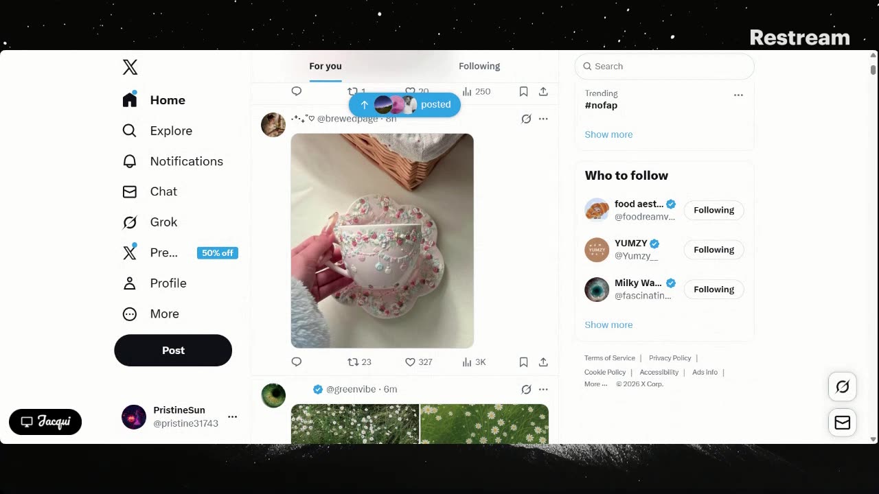 Live with Restream, February 12