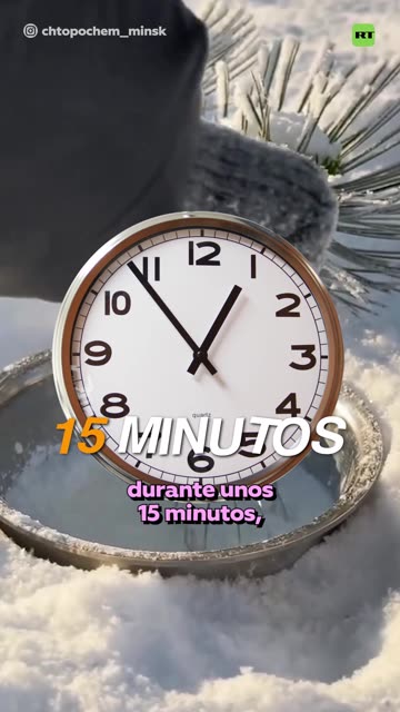 La nueva tendencia culinaria del frío: preparar helado en la nieve