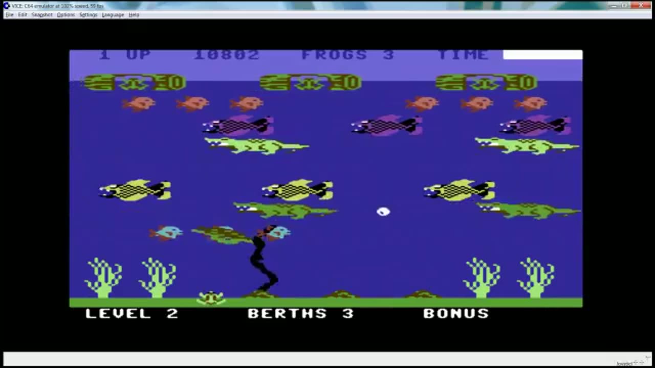 Frogger 2: Threedeep! (C64)