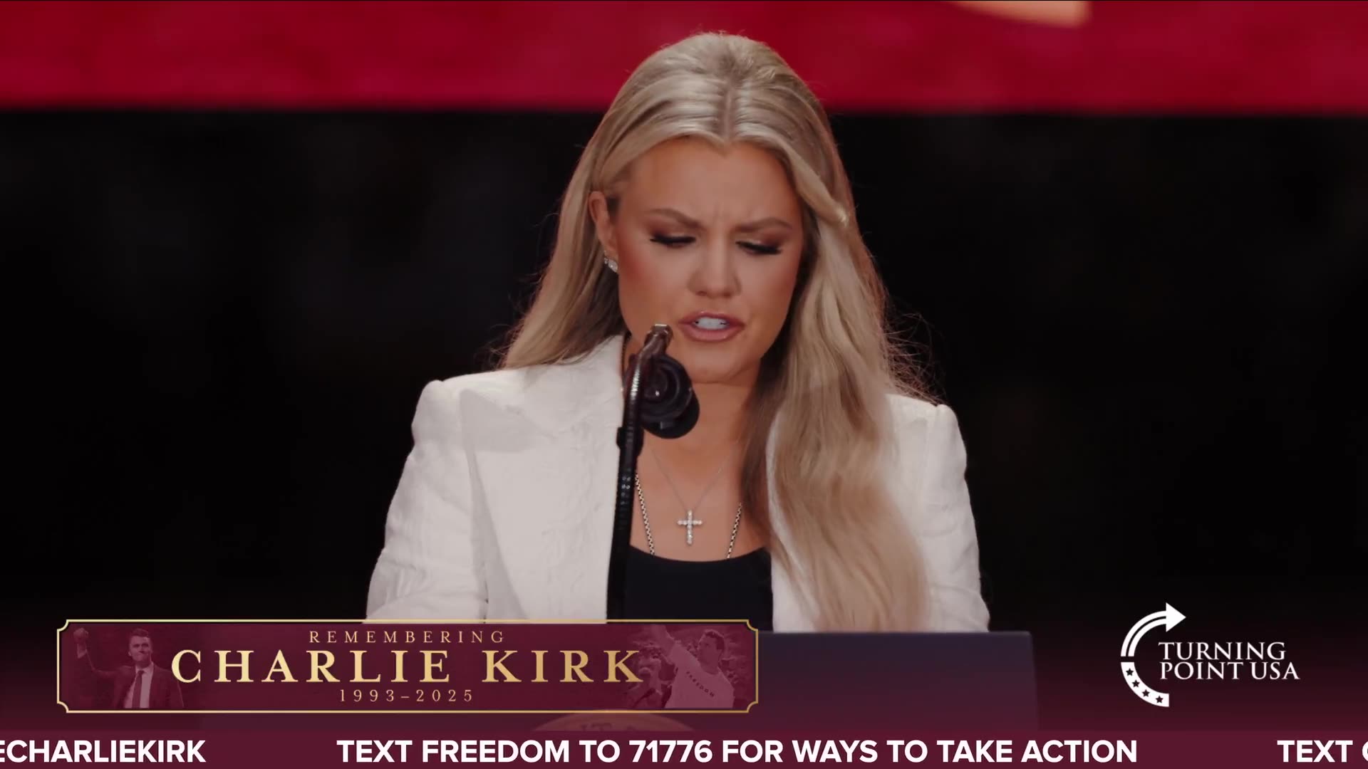 Erika Kirk’s full speech - Remembering Charlie Kirk