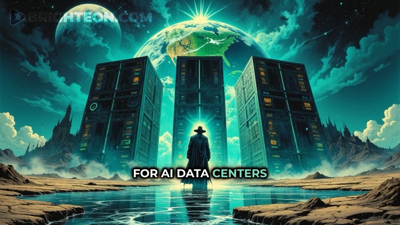 The DATA CENTER WARS have begun as farms, water and power are stripped from humans to power AI