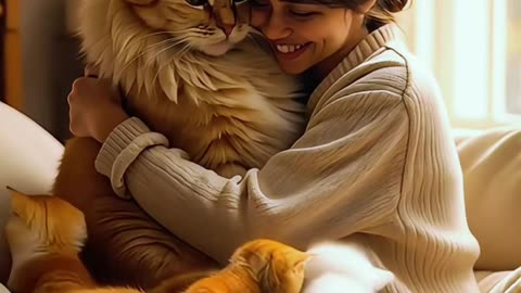 OMG! Watch These Adorable Kittens Play Infront Of Mama Cat 🐱💖