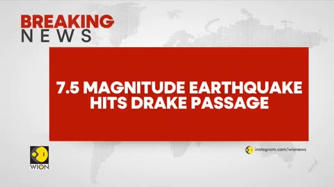 BREAKING: Strong 7.5 Magnitude Earthquake Hits Drake Passage In South-America