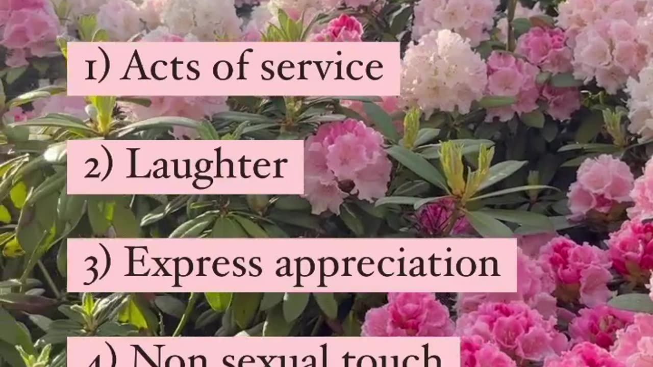 Non sexual ways to bild Intimacy