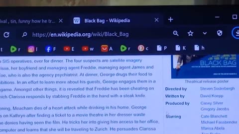 #review, #black bag 2025, #woke ,#spy , #thriller ,