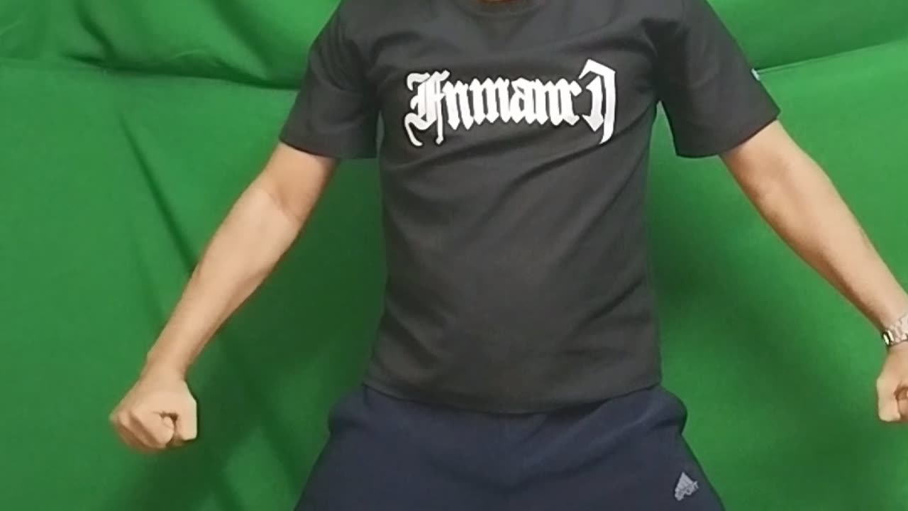 Karate block technique