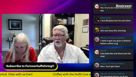 Coffee with the Huffs