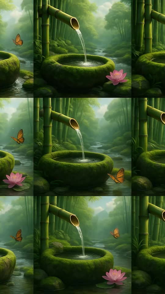 fonte de agua de bamboo ‐ Feito com o Clipchamp.mp4
