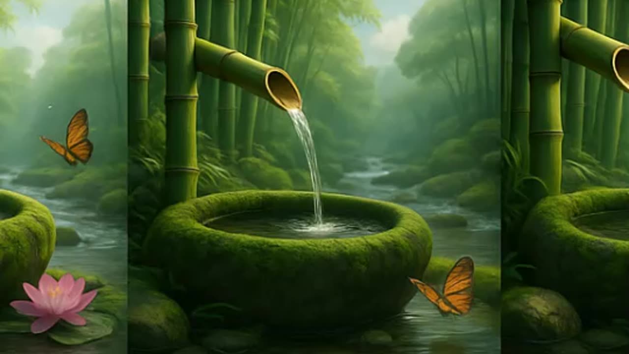 fonte de agua de bamboo ‐ Feito com o Clipchamp.mp4